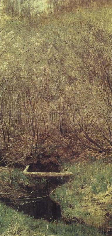 Isaac Levitan Spring in the Wood Norge oil painting art